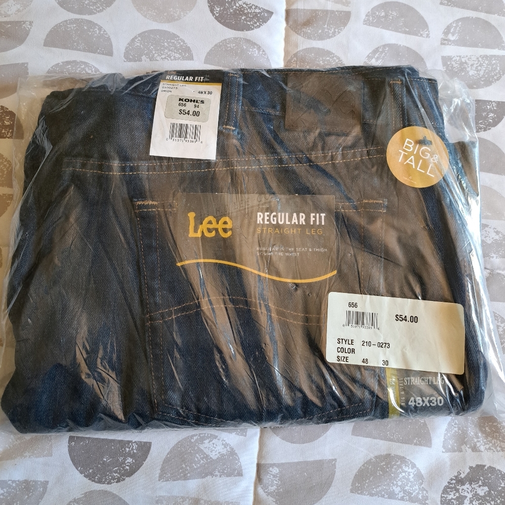 Big n Tall Lee jeans 48x30